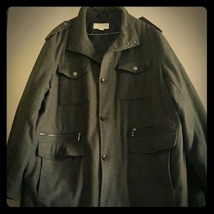 MEN'S MICHAEL KORS WOOL PEA COAT