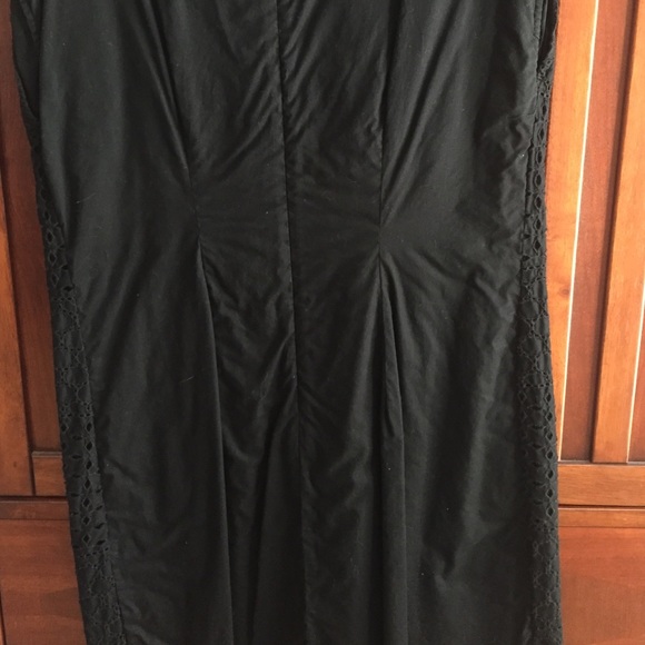 Black Eyelet Old Navy Dress - Picture 4 of 4