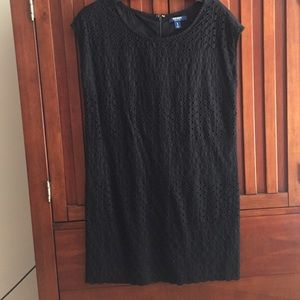 Black Eyelet Old Navy Dress