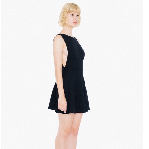 New American apparel black dress