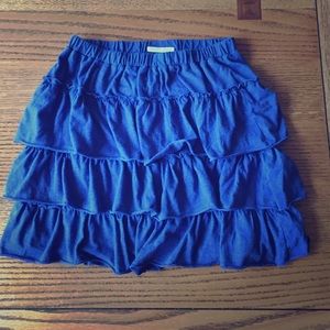 Tucker and Tate Blue Ruffle Skirt