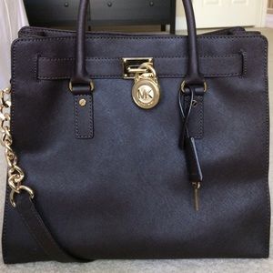 Michael Kors Large Brown/Gold Tote