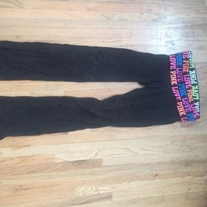 Victoria's Secret boot cut yoga pants