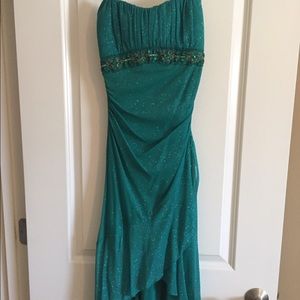 Turquoise dress