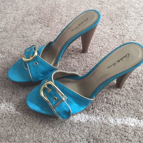 Turquoise Heels