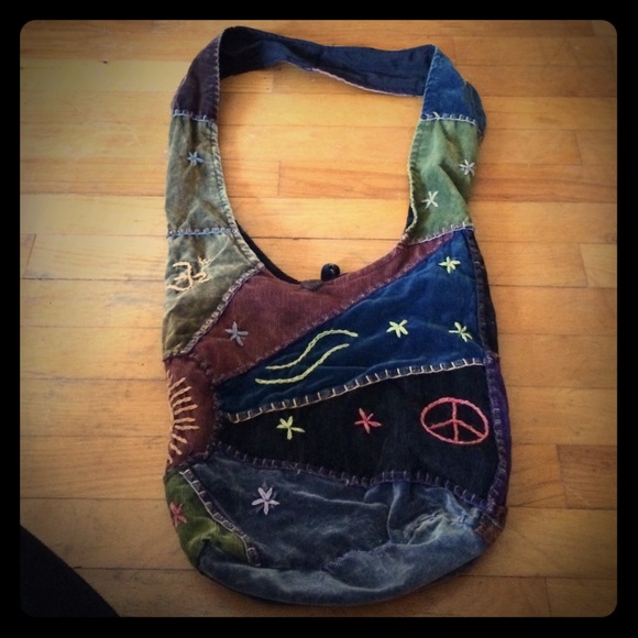 Boho crossbody bag