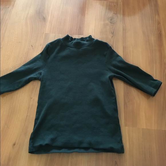 Forrest green crop top