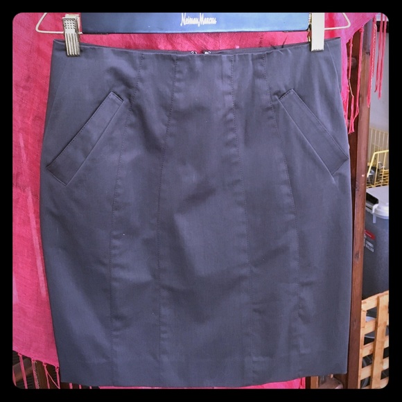 Etcetera Gray Skirt
