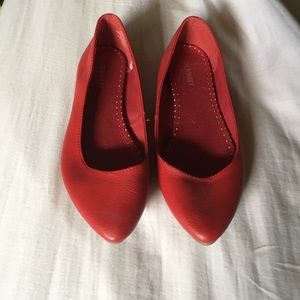 Red flats by Old Navy