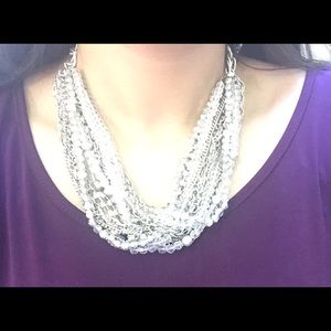 Beautiful necklace in silver