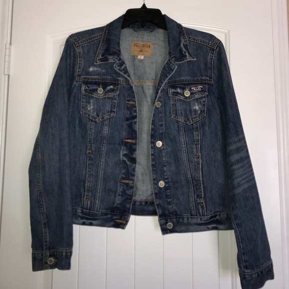Hollister jean jacket worn twice