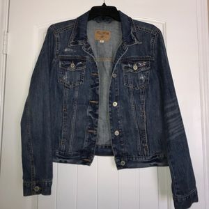 Hollister jean jacket worn twice