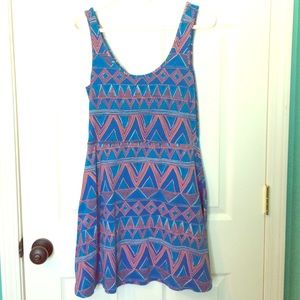 Scoop neck skater dress NWOT