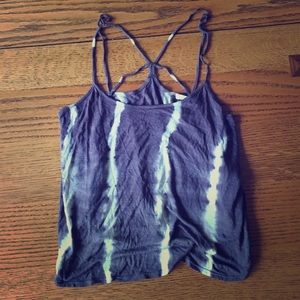 Strappy Tie-Dye Tank Top