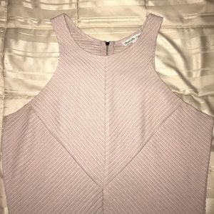 Beige body con dress FINAL SALE