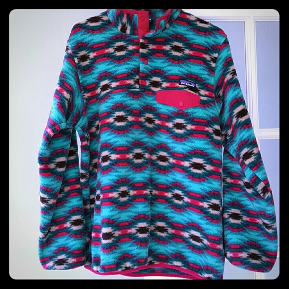 Patagonia synchilla snap fleece women's L