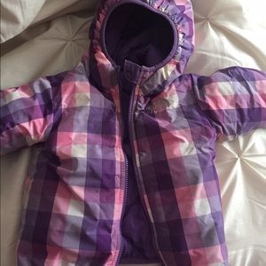 Girls reversible northface