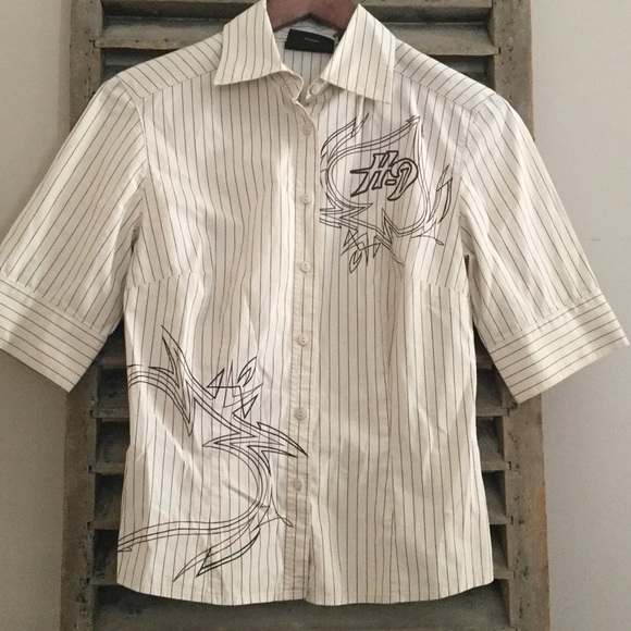 Harley button up shirt