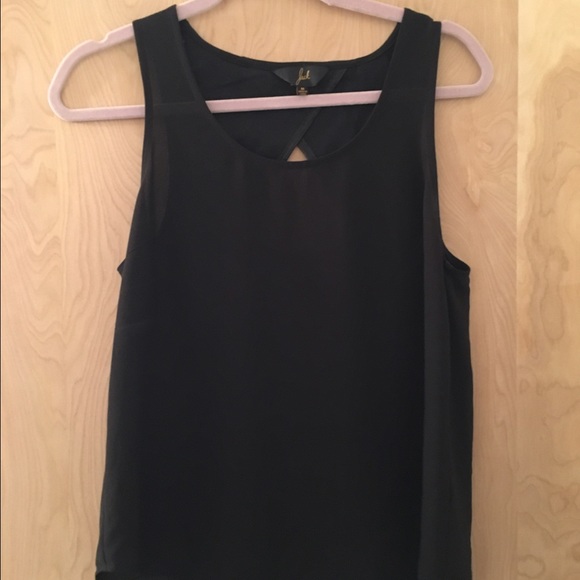 Jack by BB Dakota Black leather back Medium top