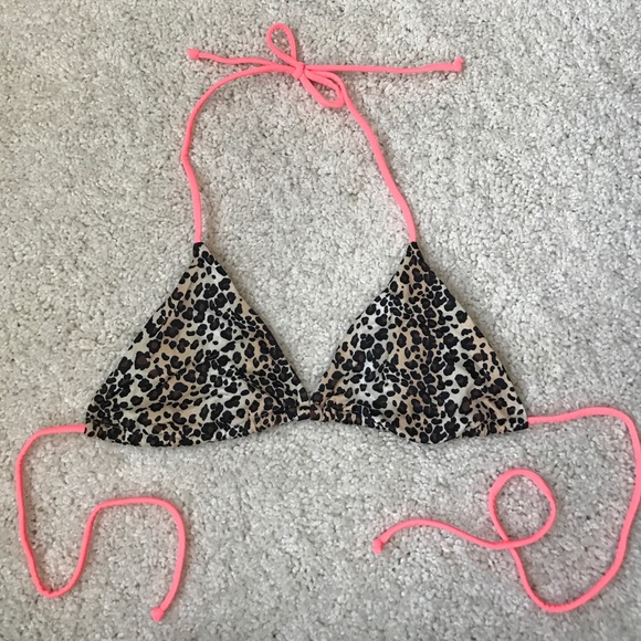 Victoria's Secret Cheetah Bikini Top