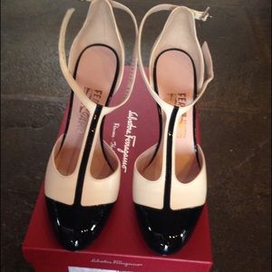 Brand New Salvatore Ferragamo "Flavienne" Heels