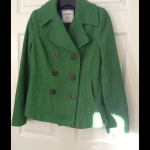 Green Peacoat