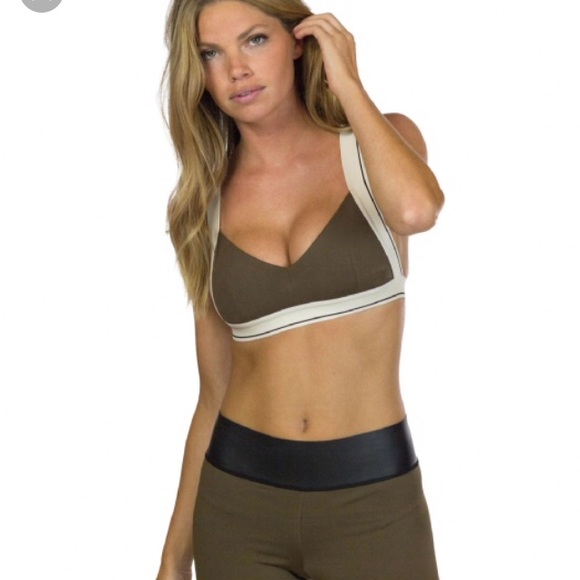 Olympia Activewear X Bra - Army