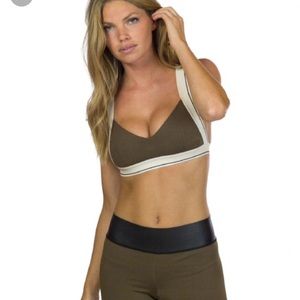 Olympia Activewear X Bra - Army