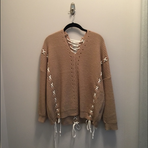 Sweaters - Tie up Sweater