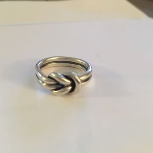 James Avery Lovers Knot Ring.  Price is firm