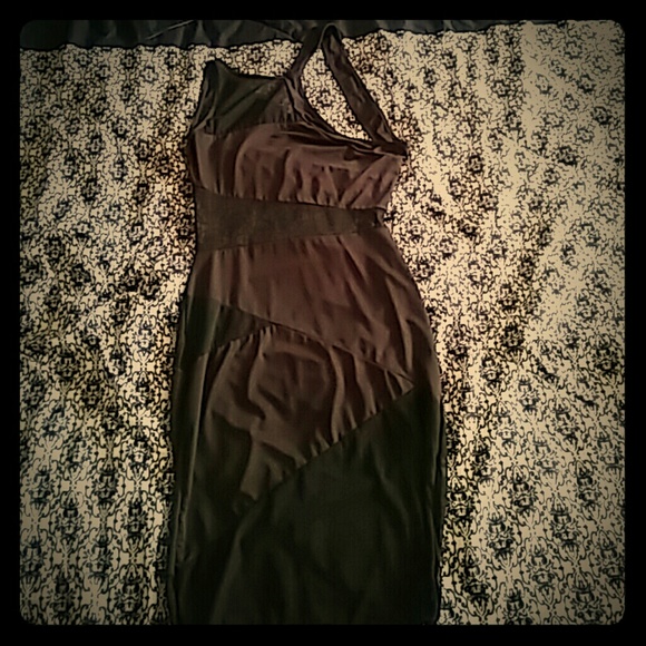 Black bodycon Mini dress