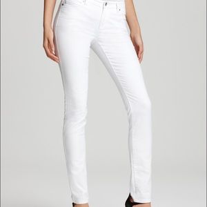 White MK jeans