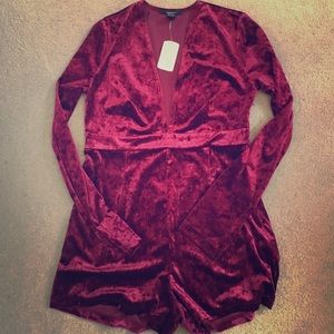 Velvet Romper