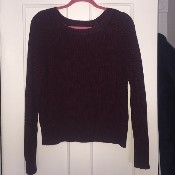 Burgundy American Eagle Sweater - Picture 1 of 1