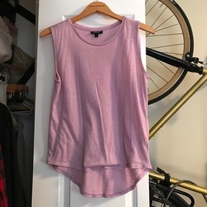 Topshop Lavendar Muscle Tank