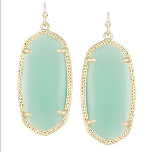 Price drop* Elle Earrings in Chalcedony