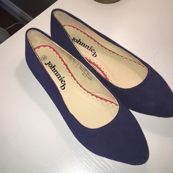 Blue Flats Barely Worn!
