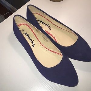 Blue Flats Barely Worn!