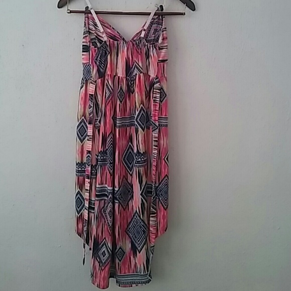 No Boundaries High Low Summer Dress - Picture 2 of 3