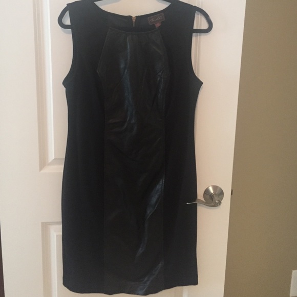 Cute mixed media dress.