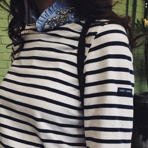 Jeweled Blue Button Down