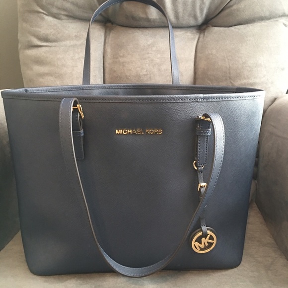 Michael Kors Dark Blue Tote