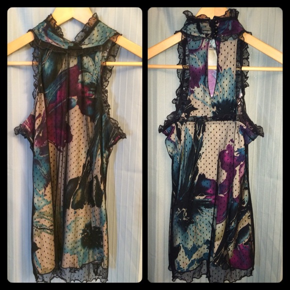 Halter W/ Cutout Back