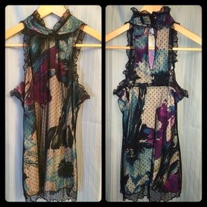 Halter W/ Cutout Back