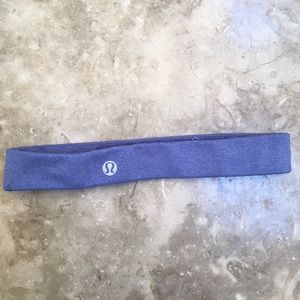 Blue Thin LULULEMON headband