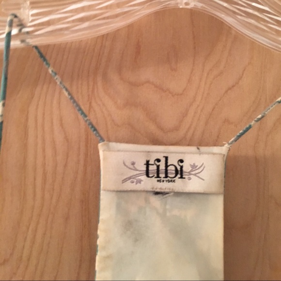 Tibi Size 8-10 Tank Blouse patterned - Picture 3 of 4