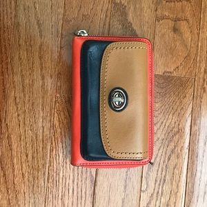Coach Zip Wallet with Phone Case