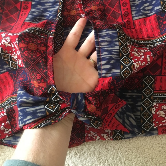 Multi print blouse - Picture 3 of 3