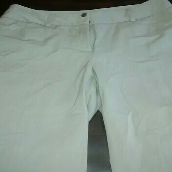 Alfani women's petite trousers tan size 16 w