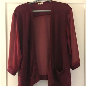 Urban Outfitters chiffon cardigan